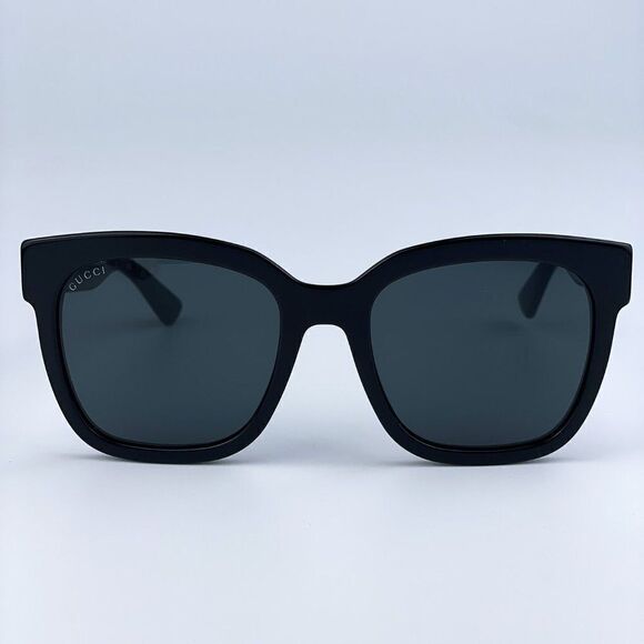 NEW GUCCI GG0034SN 001 Black Grey Women Sunglasses main image 9